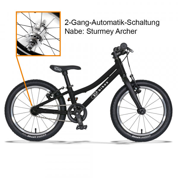 Kubikes 16S MTB 2-Gang - Haidersport - Teamsportswear